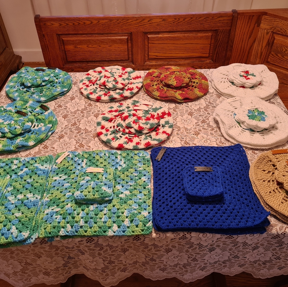 Crochet home decor